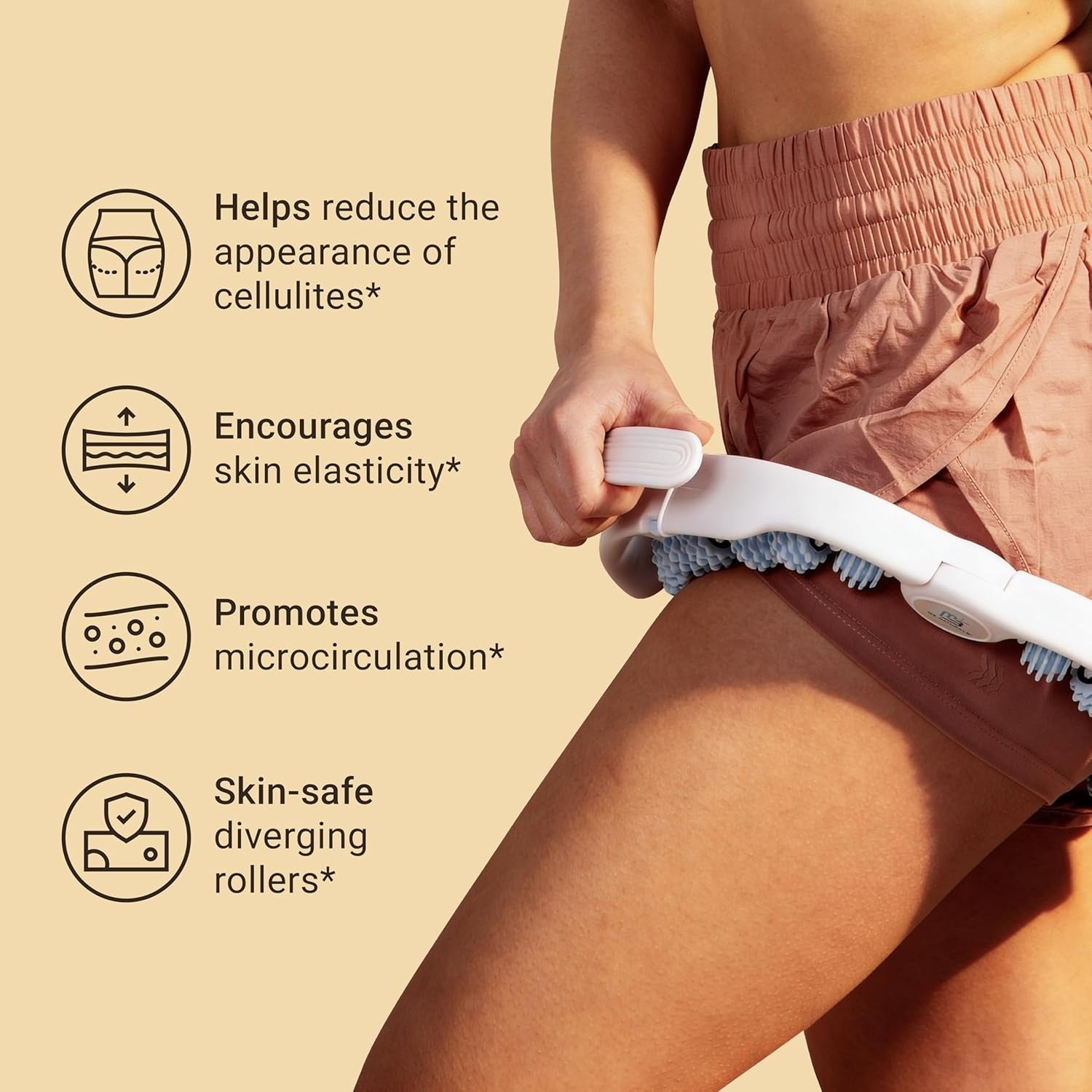 Anti Cellulite Roller & Lymphatic Drainage Massager